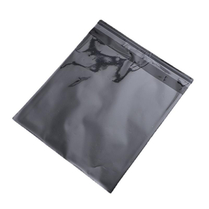 Ziplock Food Packaging Bag Transparent PVC and Corn Starch Self-Adhesive and Degradable 100pcs MOQ