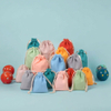 Custom Cotton Fabric Packing Pouch Small Drawstring Cotton Bag Muslin Organic Tea Bags for Shopping Cotton Dust Bags