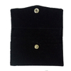 Custom Jewelry Pouch Jewelry Bags Gift Package Flip Cover with Logo Velvet Protection Hot Stamping Recyclable Jelly Accept AZO