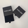 OEM Custom Logo Printed Luxury Gift Small Paper Box Drawer Velvet Jewelry Packaging Storage Necklace Jewelry Box