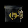 Wholesale Custom Leather PU Money Purse Squeeze Change Coin Bags Pouch for Trinket Storage Jewelry Pouch with logo