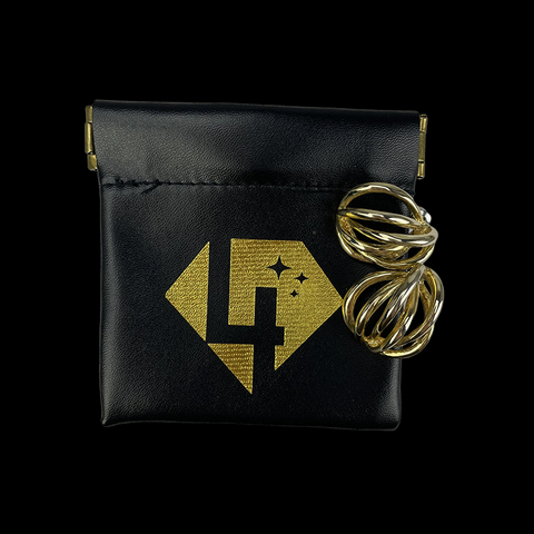 Wholesale Custom Leather PU Money Purse Squeeze Change Coin Bags Pouch for Trinket Storage Jewelry Pouch with logo