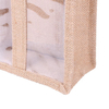 Jute Linen Wine Dust Tote Bag Shopping Bag Window Packaging Burlap Accept Customized with PVC Size Jewelry Pouch with logo
