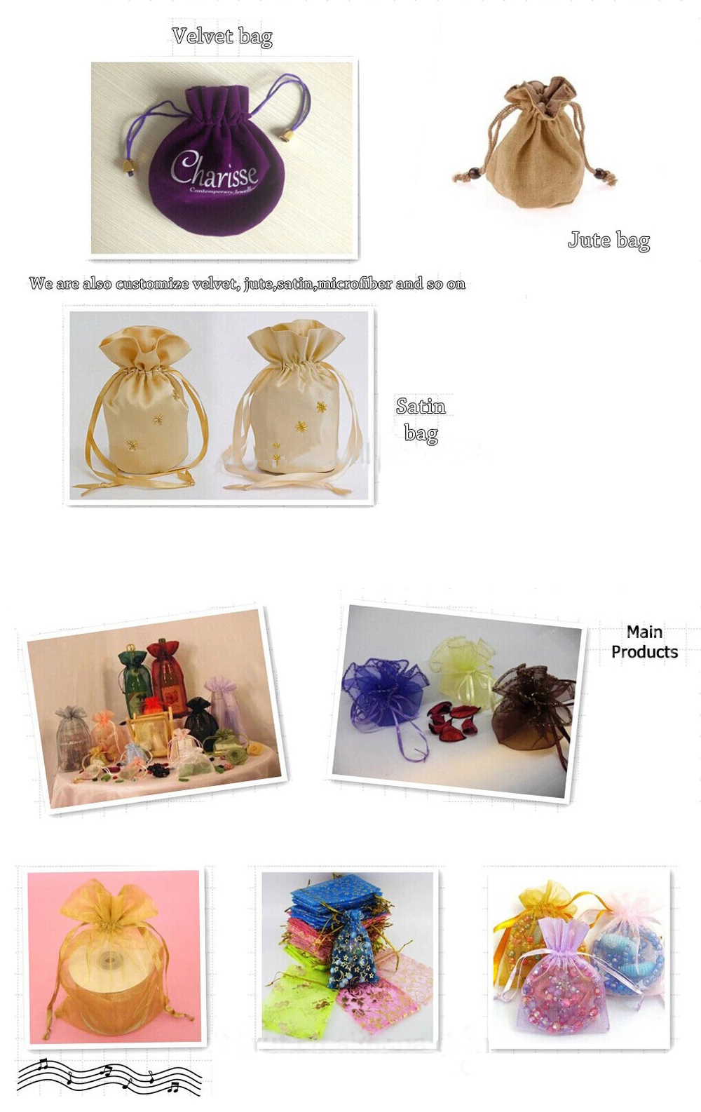 PU Leather Jewelry Packaging Bag Cosmetic Drawstring Bag Gift Bag Jewelry Pouch with logo