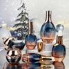 Deluxe Round Glass Cosmetic Packaging Bottle 30ml 50ml 100ml 30g 50g 100g Capacity Face Cream Jar Cover 120ml Lotion Storage
