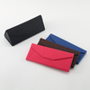 Wholesale Triangle Foldable Sunglasses Case Luxury Optical Glasses Case Custom Logo Print Eyewear Spectacle Case