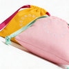 Recyclable Custom Logo Cotton Twill Drawstring Packaging Bag High End Gift Jewelry Pouch Soft Perfume Dust Bag