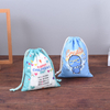 Custom Printing Cotton Drawstring Pouch Portable Small White Cloth Canvas Drawstring Bag More Size Linen Drawstring Bags