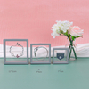 Wholesale 7x7 Transparent PE Suspension Box Multicolor Square Pattern Thin Film Jewelry Storage with Gift Packaging Usage