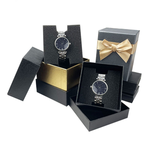 Eco Friendly Personalised Trending Products Custom Logo Long Travel Watch Box Paper Packaging