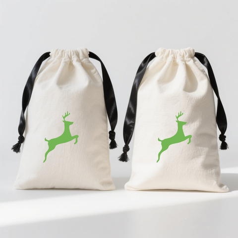 Wholesale Custom Logo Eco Reusable Muslin Favor Gift Fabric Packaging Pouch Organic Cotton Drawstring Dust Bag