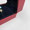 Custom Romantic LED Luxury Engagement Ring Box Sweet Small Storage Jewelry Case for Rings and Earrings for Packaging