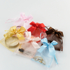 Custom Logo Small Ribbon Drawstring Organza Pouches Chocolate & Jewelry Gift Packaging with Premium Material