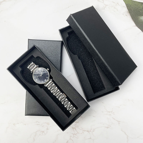 Wholesale OEM Customized Men's and Women's Luxury square Paper Cardboard Watch Packaging Box