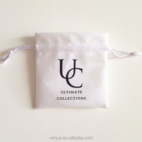 Velvet Pouch Drawstring Bag or Customized Acceptable Gift Recyclable Screen Printing,hot Stamping Jewelry Pouch with logo