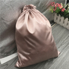 Luxury Custom Silk Satin Jewelry Dust Bag Shoe Hats Packaging Gift Storage Bag Drawstring Pouch for Baseball Cap