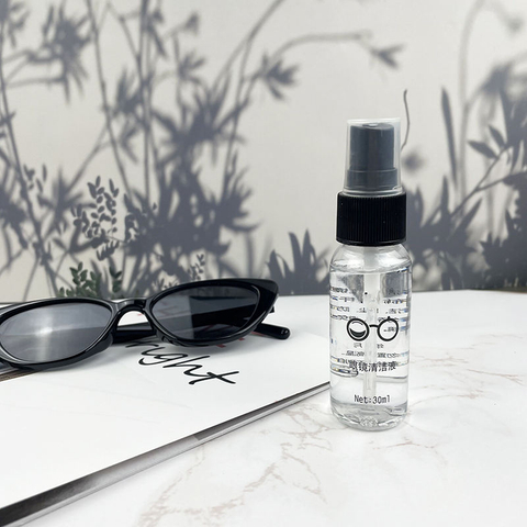 Custom Portable Plastic Eyeglasses Cleaning Spray Type-C Lens Cleaning Solution for Glasses and Sunglasses Spectacle Lens Care