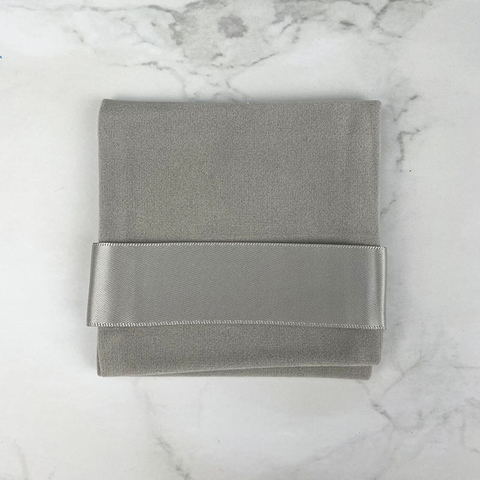 Custom Logo Printed Jewelry Bag Small Envelope Flap Microfiber Necklace Earring Jewelry Packaging Pouch Bag