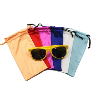 Wholesale Custom Logo Printed Sunglasses Glasses Bag Customized Eyeglasses Bag Pouch