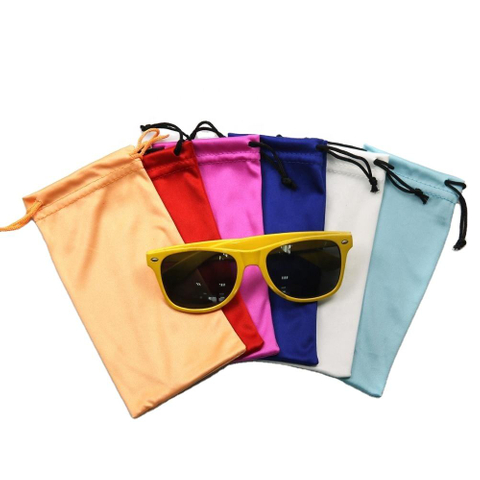 Wholesale Custom Logo Printed Sunglasses Glasses Bag Customized Eyeglasses Bag Pouch