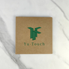 Custom Print Logo Kraft Paper Packing Glasses Cloth Lens Screen Jewelry Watch Clean Cloth Microfiber Sunglasses Cleaning Cloth