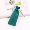 Luxury Soft Rectangular Velvet Drawstring Pouch for Jewelry Customized Recyclable Dust Gift Cosmetic Packaging Bag