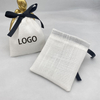 Eco-friendly Custom Cotton Bags Cotton Mesh Tote Pouch Canvas Tote Bags Diverse Cotton Bags for Clothing Shoes Protection