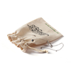 Recyclable Custom Print Logo Jute Jewelry Pouch Small Hemp Linen Jute Jewelry Bag Comb Burlap Drawstring Sacks