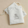 Hot Selling Custom Logo Printed Drawstring Bags, Cosmetic Packaging Velvet Velour Jewelry Pouches