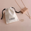Custom Logo Textile Packaging Cotton Drawstring Bags Cotton Bags Pouch for Shopping Cotton Dust Bags with Different Applications