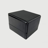 Wholesale Luxury Necklace Jewelry Gift Box with LED Ring Wiredrawing Design Velvet Material PU Leather Case