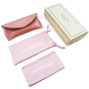 Luxury Sunglasses Flip-top Case Box Black Glasses Pouches Cloth Eyewear Package Sunglasses Drawer Box Set