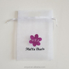 Organza Gift Bag Grey Color or Customized Acceptable Drawstring Recyclable Accept