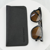 Custom PU Leather Glasses Bag for Women and Men's Eyeglasses and Sunglasses Dust Proof Glasses Bag Pouches