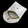 High Quality PU Leather Jewelry Container Custom Size Button Gift Bag with Logo Small Perfume Bag for Earrings Pouches