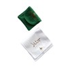 Custom Jewelry Pouch Suede Drawstring Storage Jewelry Pouch with logo