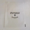Biodegradable PVC Clothing Zipper Bag Reusable Frosted Quality Storage Packaging Ziplock Print Jewelry Pouch Accessories 100pcs