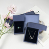 Wholesale Custom Logo Leather Jewelry Packaging Box Wedding Ring Box Luxury Bracelet Necklace Earrings Ring Jewelry Storage Box