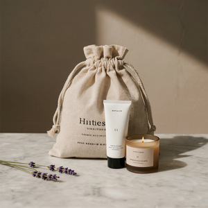 Reusable Cotton Canvas Drawstring Bag for Jewelry Gift Candle Packaging Bulk Custom Printed Travel Dust Pouch
