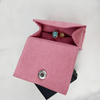Necklace Foldable Wholesale Velvet Suede Jewelry Box Luxury Gift Organizer Ring Earrings Flip Button Jewelry Box