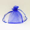 Custom Size Printed Organza Drawstring Bag Jewelry Pouch with logo