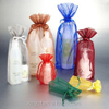 Drawstring Bag Accept Customized Logo Printing 24 Colors Candy Gift Organza Bag 24 Colors for Chosen Recyclable Drawstring