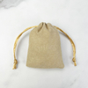 Wholesale Jewelry Packaging Pouch and Box Custom Logo Pendant Gift With One Sided Suede Jewelry Pouch Bag