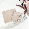 Fashion Microfiber Custom Logo Microfiber Envelope Packaging Pouch Luxury Small Jewelry Gift Necklace Rings Earrings Bag