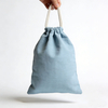 Custom Logo Size Colored Cotton Drawstring Bag Reusable Sachet Cloth Cotton Anti-Dust Bag Gift Jewelry Pouch for Packaging