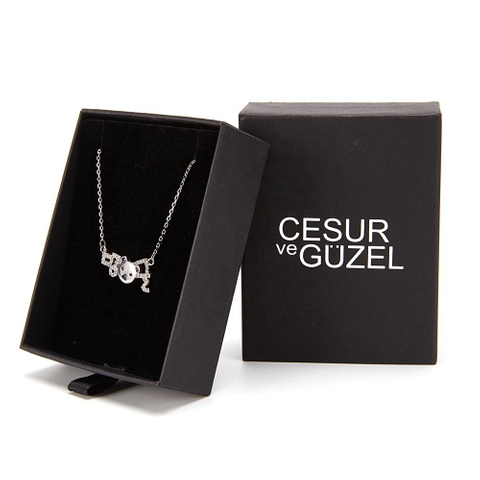 Custom Luxury Logo-Imprinted Paper Boxes for Jewelry Exclusive Luxury Gift Packaging for Prestigious Jewelry Pieces
