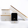 High-Grade PU Button Spot Wholesale Jewelry Boxes for Rings Gemstones Necklaces Bracelets Packaging