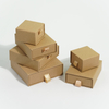 Custom Logo Printed Eco-Friendly Kraft Paper Watch Box Perfume Earring Ring Cardboard Drawer Storage Luxury Storage Solution