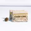 New Small Zipper Storage Pouch Necklace Jewelry Watch Parts Storage Portable Transparent Visible Organizing Bag for Women Gifts