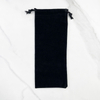 Wholesale Customized logo Satin Bags Lashes Satin Hair Extension Bag with Tassels Tassel Drawstring Velvet Bags